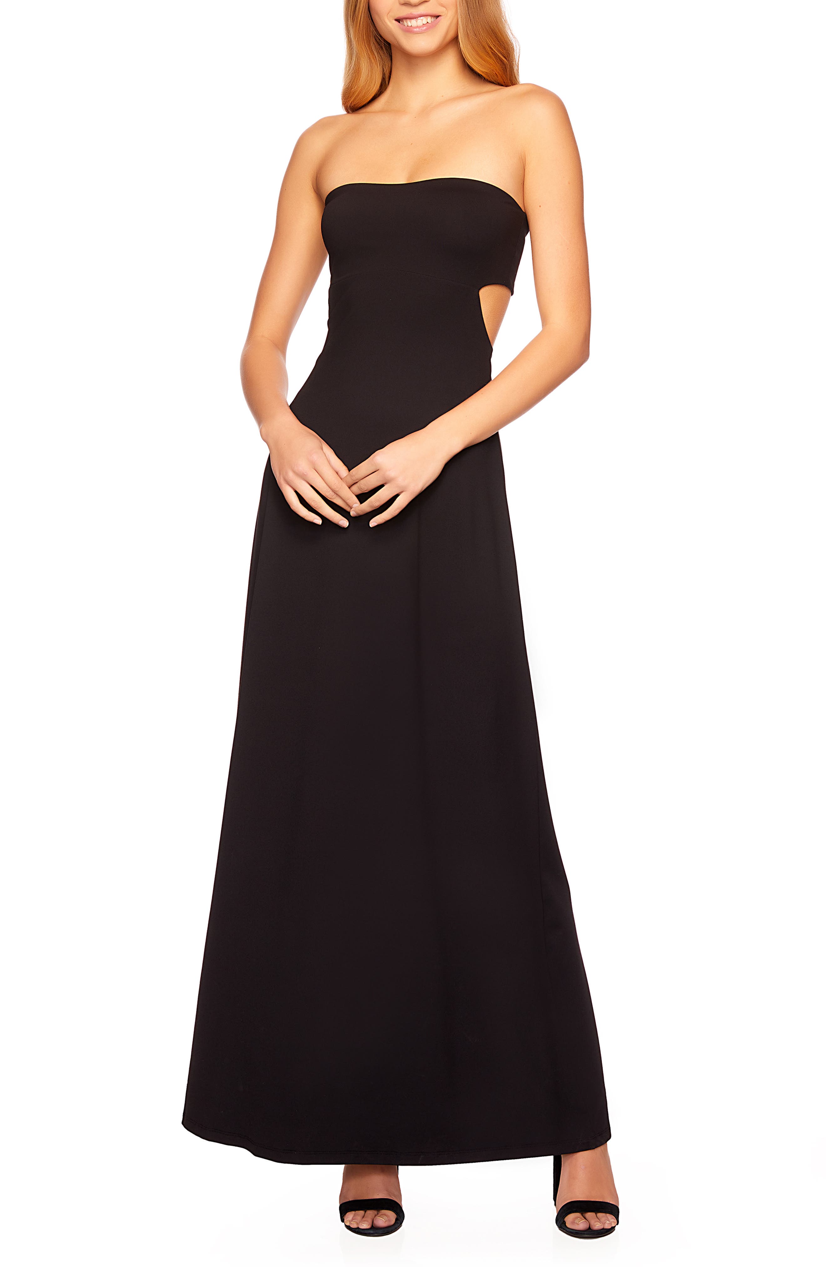 black strapless dress | Nordstrom
